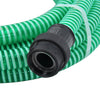 Grüner Saugschlauch mit PVC-Anschlüssen Lovell 10 m (PVC)
