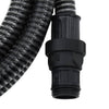Schwarzer Ansaugschlauch mit PVC-Anschlüssen Lovell 1" 4 m (PVC)