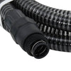 Schwarzer Ansaugschlauch mit PVC-Anschlüssen Lovell 1" 4 m (PVC)
