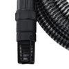 Schwarz Saugschlauch mit Messingarmaturen Lovell 1,1 10 m (PVC)