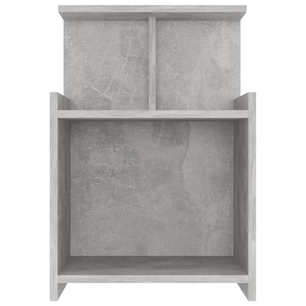 Nachttische Jasmyne, betongrau, 40x35x60cm (2 St. Holz)