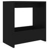Schwarzer Beistelltisch Jairo 50x26x50cm (Holz)