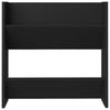 Schwarze Wandschuhschränke Mesaros 60x18x60cm (4 Stk. Holz)