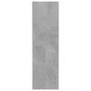 Wandschuhschrank Mesaros 80x18x60cm, Betonoptik (Spanplatte)