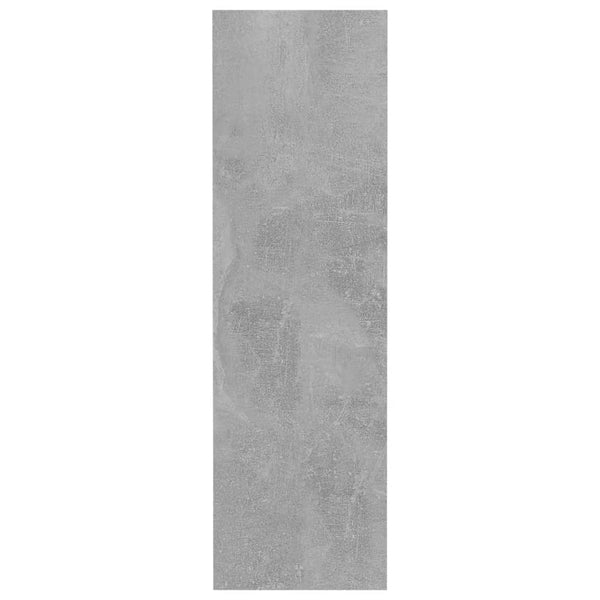 Wandschuhschrank Mesaros 80x18x60cm, Betonoptik (Spanplatte)