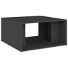 Fidelias graue Sofatische 33x33x33cm (4 Stück aus Holz)