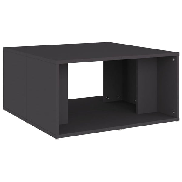 Fidelias graue Sofatische 33x33x33cm (4 Stück aus Holz)