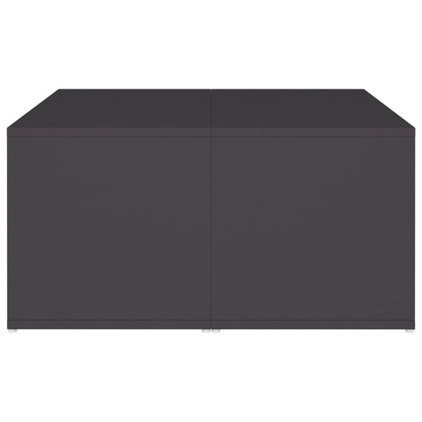 Fidelias graue Sofatische 33x33x33cm (4 Stück aus Holz)