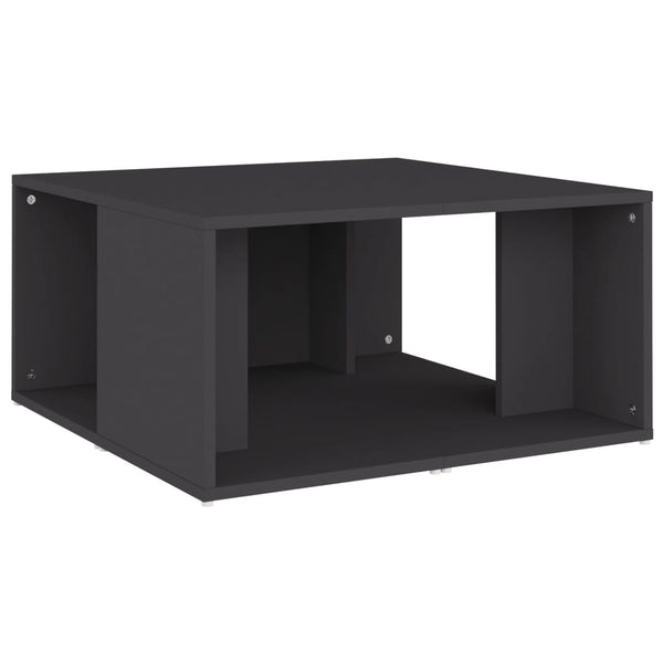 Fidelias graue Sofatische 33x33x33cm (4 Stück aus Holz)