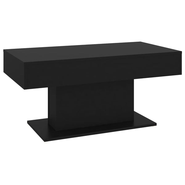 Couchtisch Eutalia 96x50x45cm schwarz (Holz)
