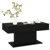 Couchtisch Eutalia 96x50x45cm schwarz (Holz)