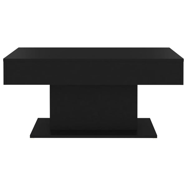 Couchtisch Eutalia 96x50x45cm schwarz (Holz)