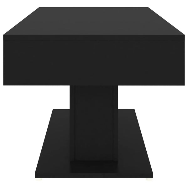 Couchtisch Eutalia 96x50x45cm schwarz (Holz)