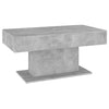 Betongrauer Couchtisch Eutalia 96x50x45cm (Holz)