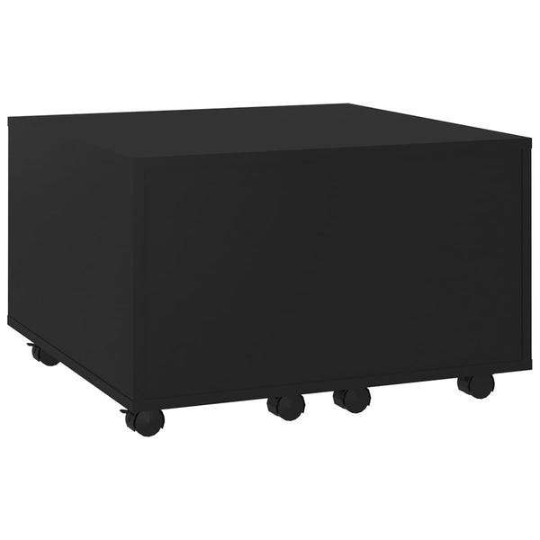 Couchtisch Berla 60x60x38cm Schwarz (Holz)