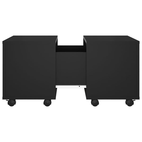 Couchtisch Berla 60x60x38cm Schwarz (Holz)