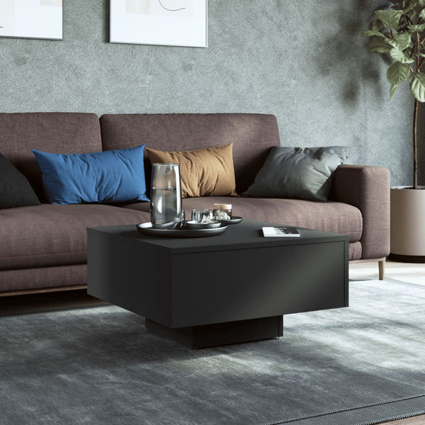 Couchtisch Dorothe Schwarz 60x60x31,5cm (Spanplatte)