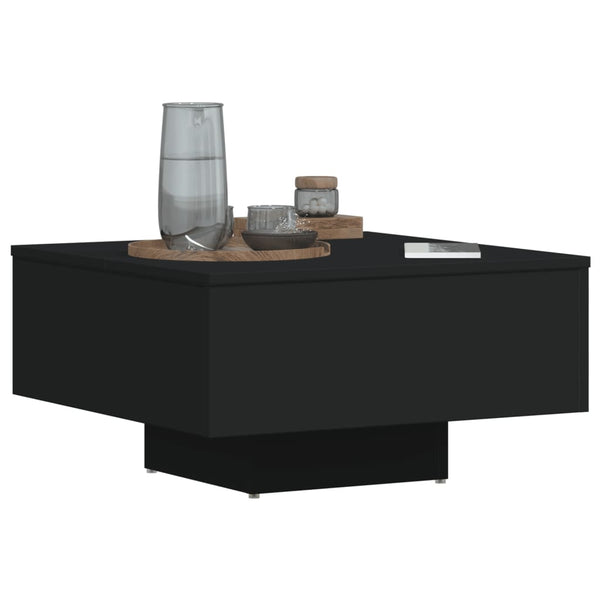 Couchtisch Dorothe Schwarz 60x60x31,5cm (Spanplatte)