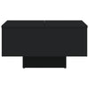 Couchtisch Dorothe Schwarz 60x60x31,5cm (Spanplatte)