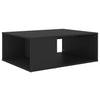 Schwarzer Couchtisch Ohemba 90x67x33cm (Holz)