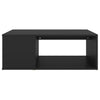 Schwarzer Couchtisch Ohemba 90x67x33cm (Holz)