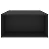 Schwarzer Couchtisch Ohemba 90x67x33cm (Holz)