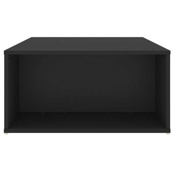 Schwarzer Couchtisch Ohemba 90x67x33cm (Holz)