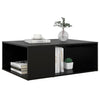 Schwarzer Couchtisch Ohemba 90x67x33cm (Holz)