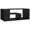 Schwarzer Couchtisch Danilla 100x50x40cm (Holz)