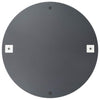 Wandspiegel mit LED-Beleuchtung Georghescu rund Glas