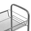 Grauer Küchenwagen Melchior 46x26x105cm (5-stöckig, Eisen)