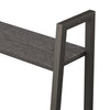 Schwarzes Standregal Erzebet 56x35x174cm (5-stöckig)