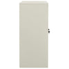 Hellgrauer Büroschrank Ameli 90x40x90cm (Stahl)
