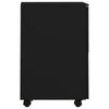Schwarzer Aktenschrank (Stahl) 39x45x67cm zu Silvia bringen