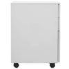 Hellgrauer Archivschrank verschiebbar Carey 39x45x60cm (Stahl)