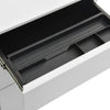 Hellgrauer Archivschrank verschiebbar Carey 39x45x60cm (Stahl)