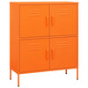 Oranssi varastokaappi Sechif 80x35x101,5cm (teräs)