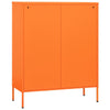 Oranssi varastokaappi Sechif 80x35x101,5cm (teräs)