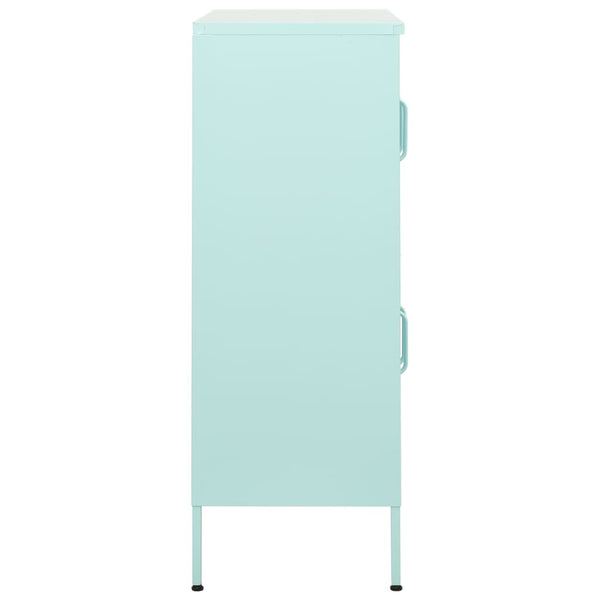 Minttu Lagerschrank Sechif 80x35x101,5cm (Stahl)