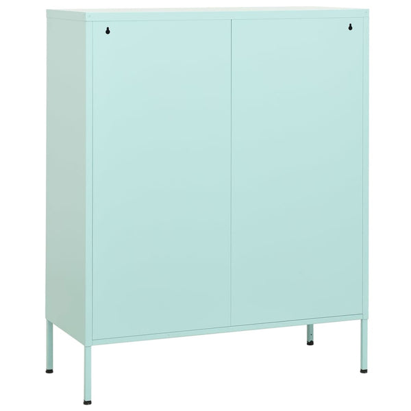 Minttu Lagerschrank Sechif 80x35x101,5cm (Stahl)