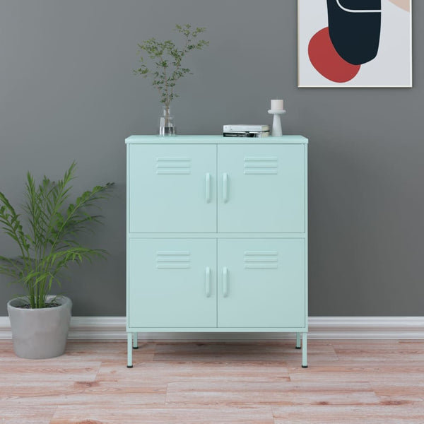 Minttu Lagerschrank Sechif 80x35x101,5cm (Stahl)