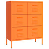Orange Kommode Sivestru 80x35x101,5cm (Stahl)