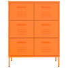 Orange Kommode Sivestru 80x35x101,5cm (Stahl)