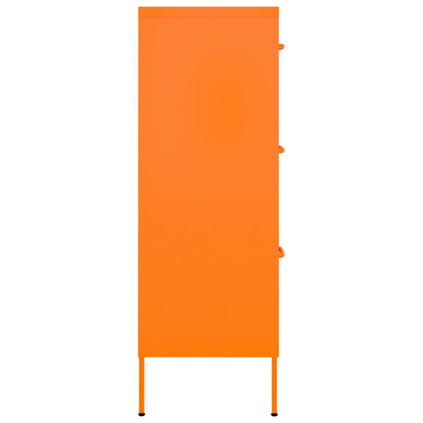 Orange Kommode Sivestru 80x35x101,5cm (Stahl)