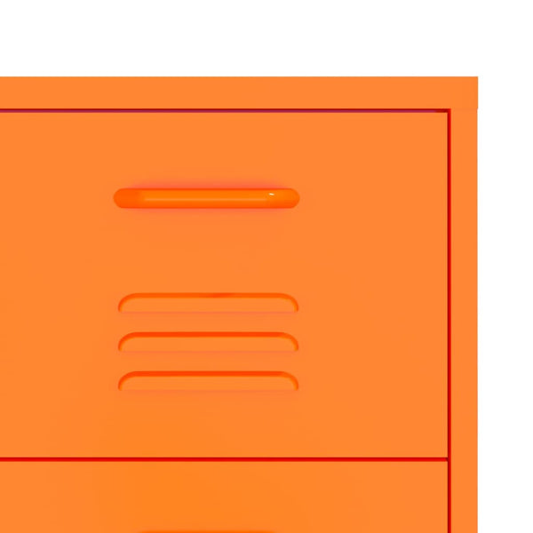 Orange Kommode Sivestru 80x35x101,5cm (Stahl)