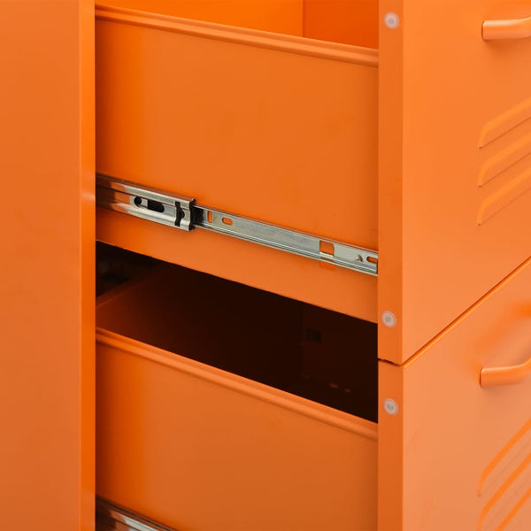 Orange Kommode Sivestru 80x35x101,5cm (Stahl)