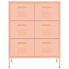 Pinkki lipasto Sivestru 80x35x101,5cm (teräs)