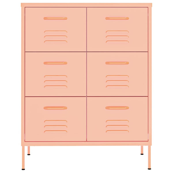 Pinkki lipasto Sivestru 80x35x101,5cm (teräs)