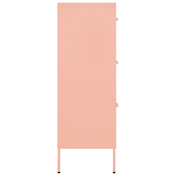 Pinkki lipasto Sivestru 80x35x101,5cm (teräs)