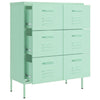 Stahlkommode Minze Sivestru 80x35x101,5cm